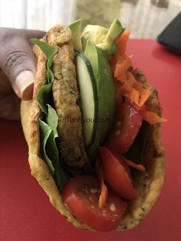 easy chickpeas burger